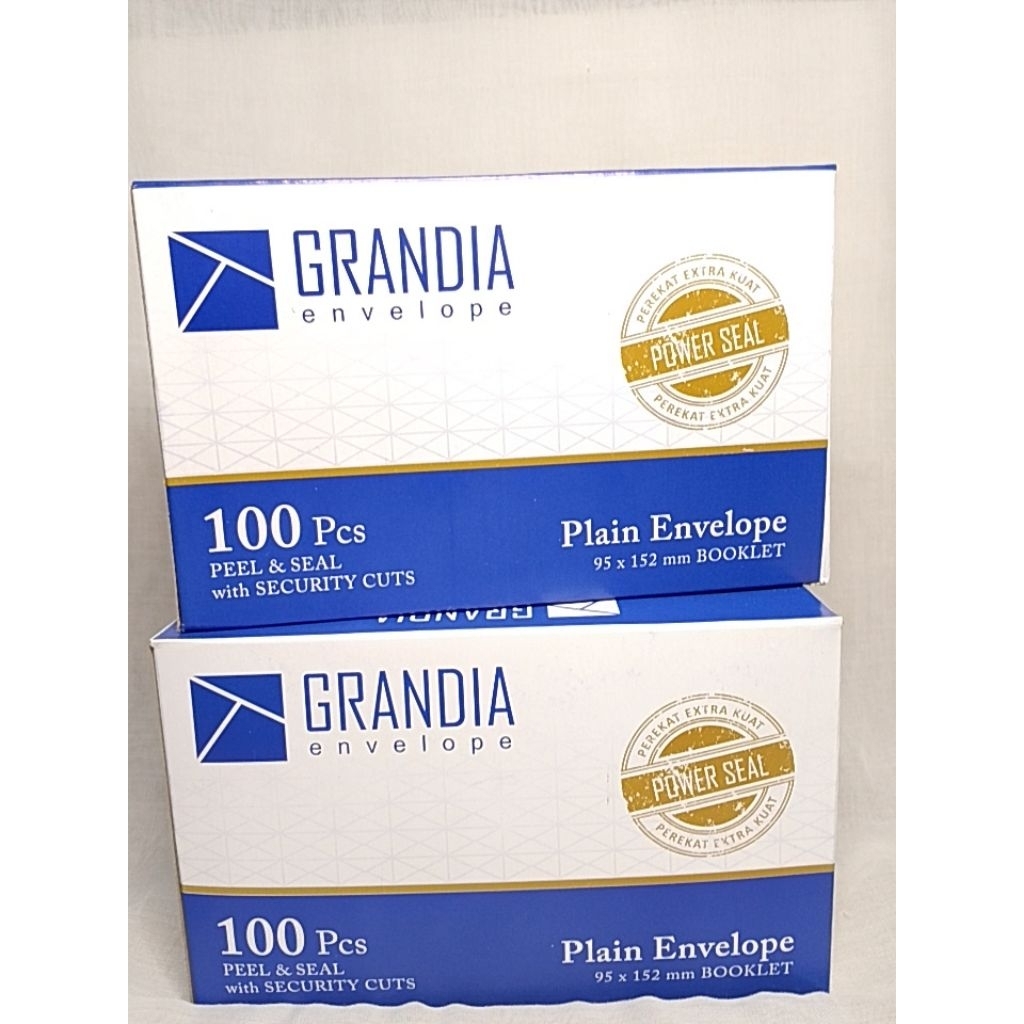 

amplop grandia, amplop putih murah harga grosir 1pak100pcs