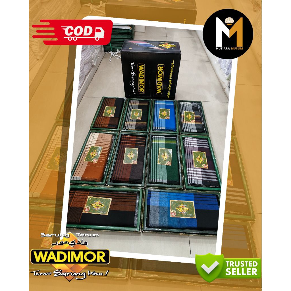 HOT Sarung Wadimor Original Pria Bahan Bagus Motif