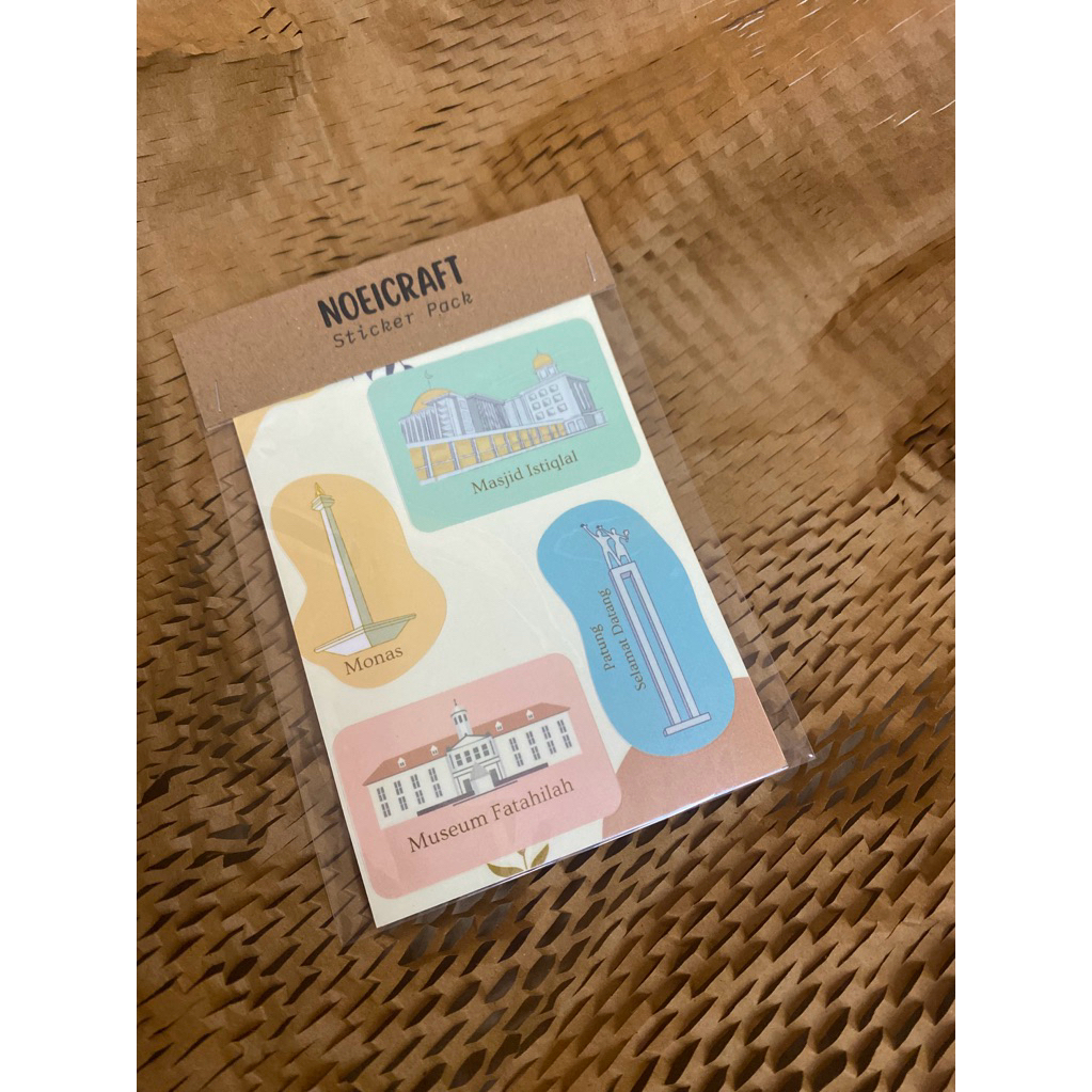 

STICKER PACK OLEH OLEH JAKARTA | STICKER PACK EDISI JAKARTA | STICKER ONDEL ONDEL | STICKER MAKANAN BETAWI | STICKER I LOVE JAKARTA