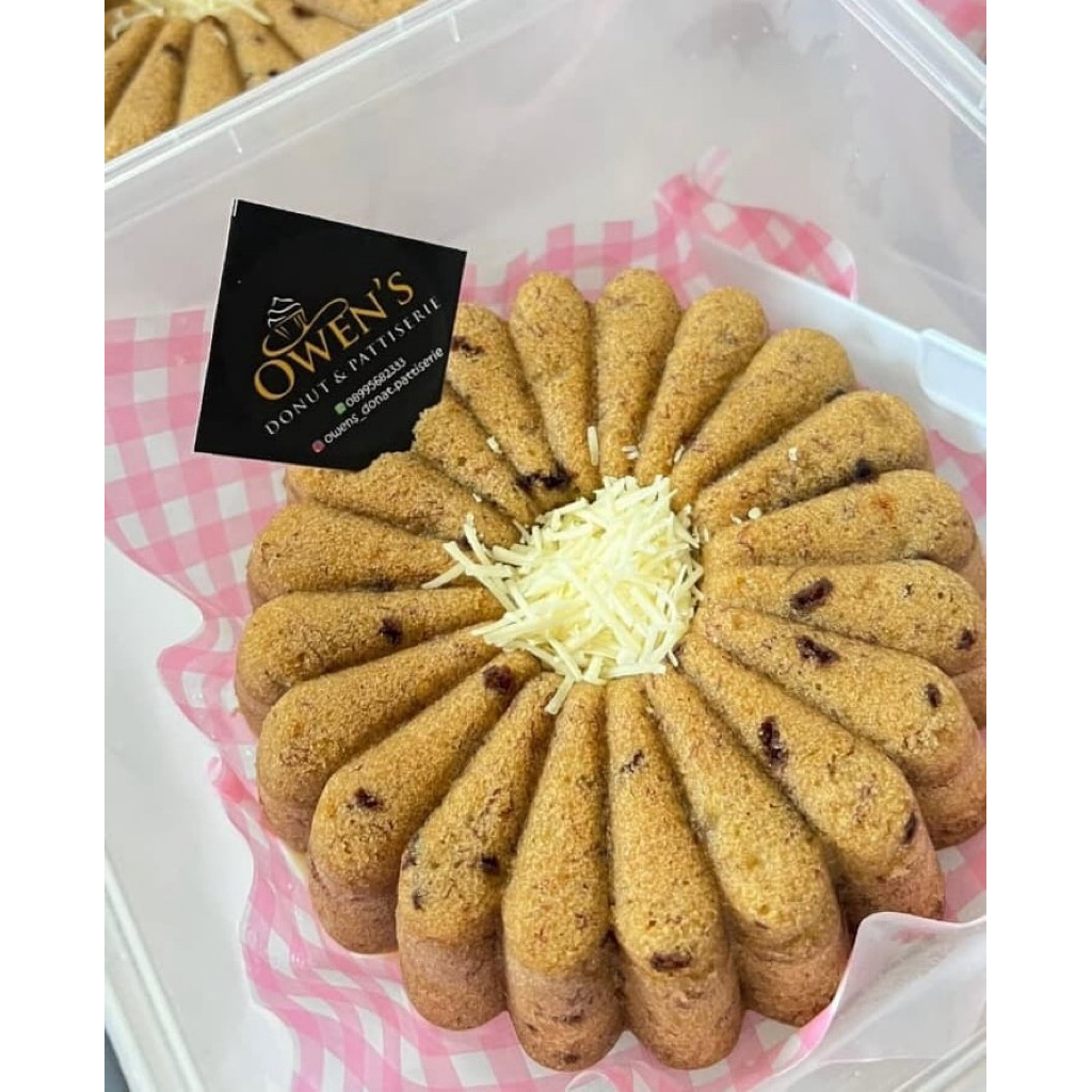 

BOLU PISANG KEJU LUMER Loyang -+ 12 Cm