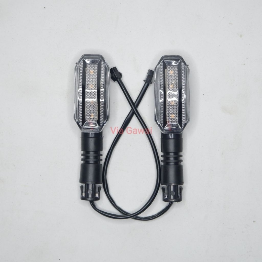 NEW Lampu Sein LED / Lampu Sen Sepeda Motor Listrik Sepasang