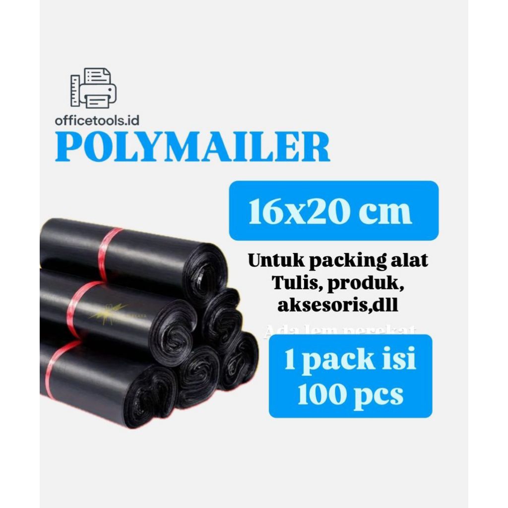 

PLASTIK POLYMAILER PACKING 1ikat 100pcs