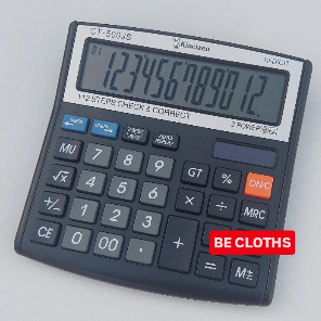 

Kincizen CT-500JS Kalkulator Meja Check Correct CT 500 JS / CT500