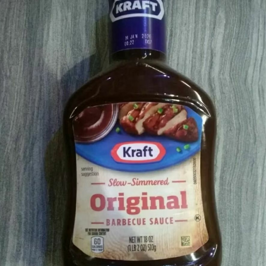 

Kraft Original Barbeque Sauce 510gr