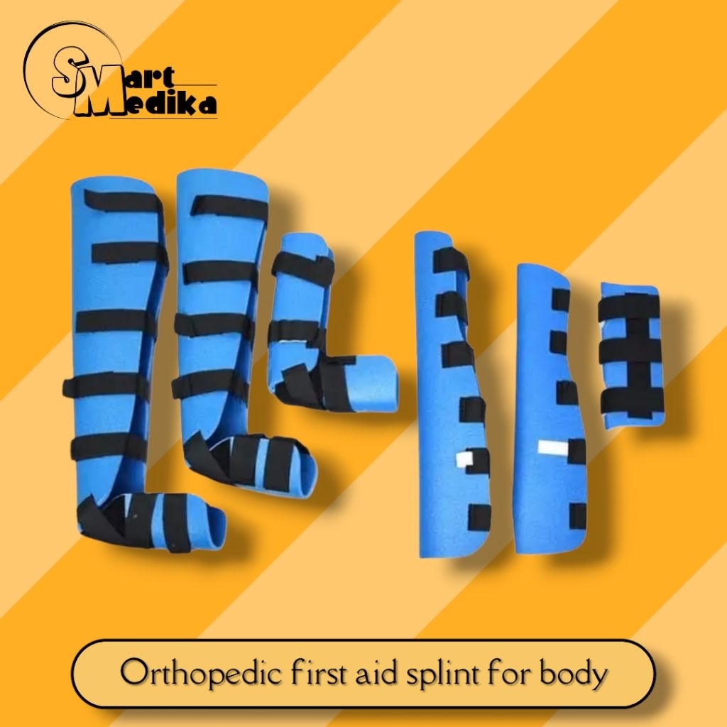 ORTHOPEDIC FIRST AID FIXED BLUE LIMB SPLINT FOR BODY / EMERGENCY VACUUM SPLINT