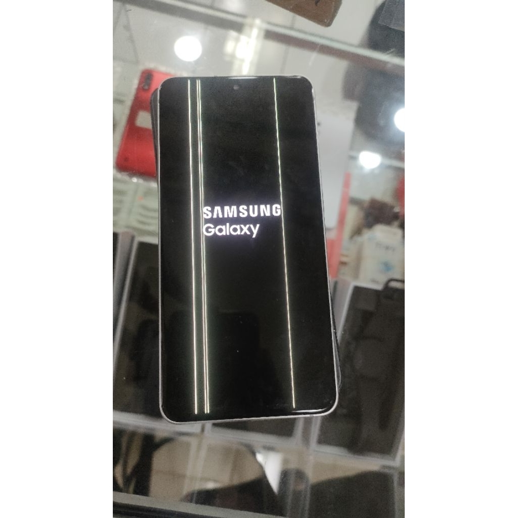 lcd Samsung S21FE ORI copotan | minus garis