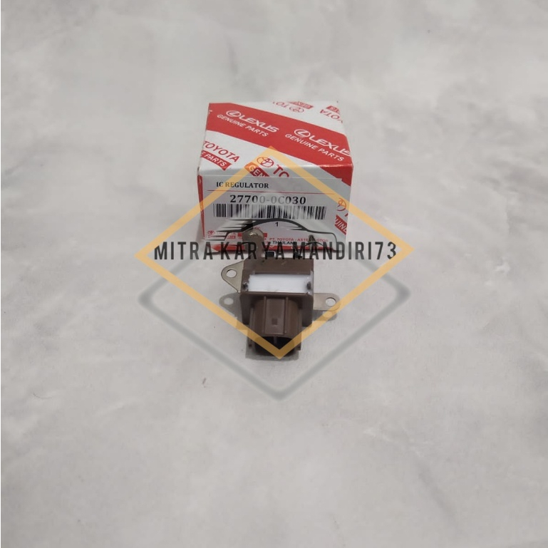 IC REGULATOR ALTERNATOR DINAMO AMPERE AVANZA INNOVA BENSIN APV VELOZ ALL NEW AVANZA XENIA RUSH TERIO