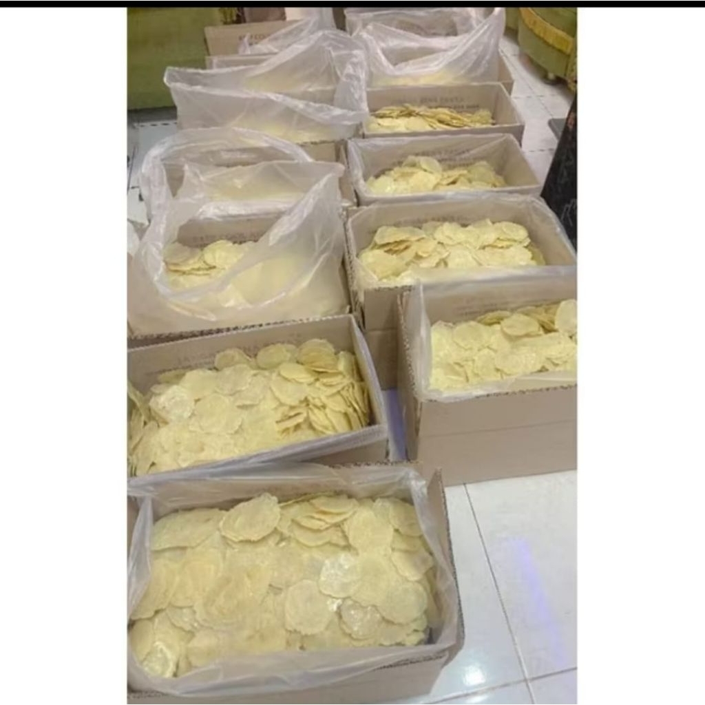 

EMPING MELINJO KEMASAN 1KG/EMPING 4 BIJI MELINJO/SUPER KERING TIPIS/EMPING MLINJO ASLI KEBUMEN