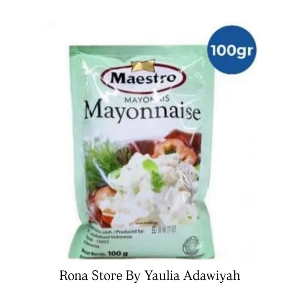

Mayones Maestro Mayonnise 100 Gram