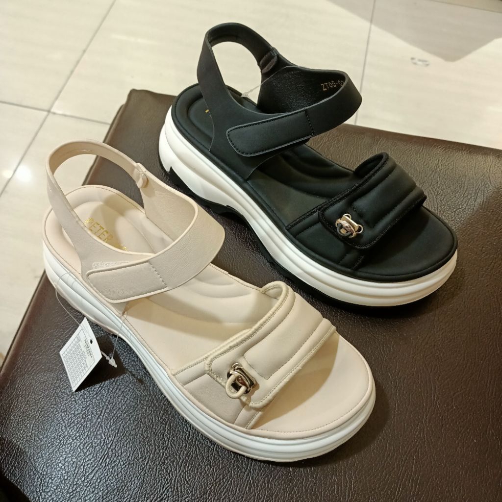 sepatu sandal wedges wanita PETER KEIZA original