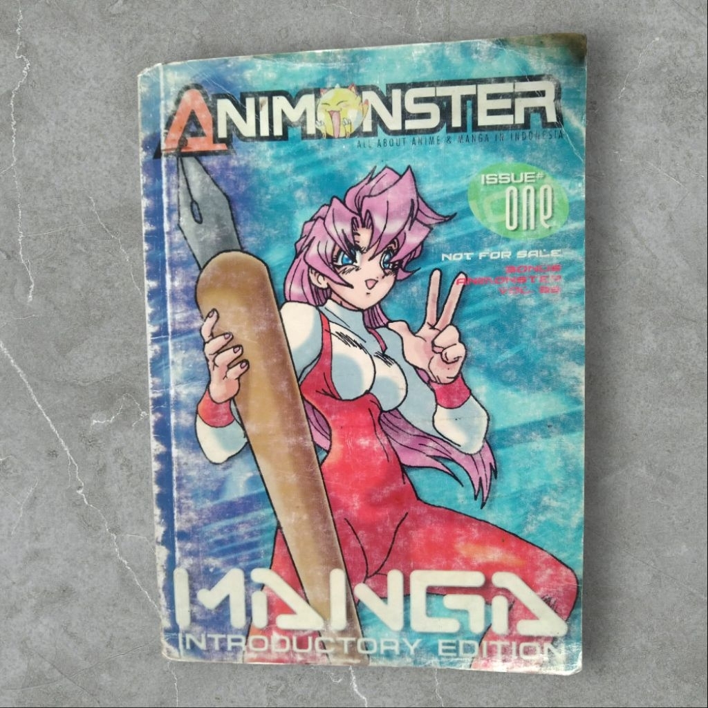 KOMIK EX RENTAL Animonster Mangga Issue Original