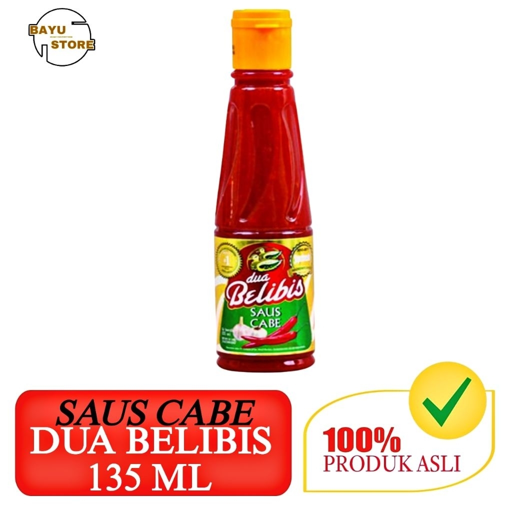 

Dua Belibis Saus Cabe 135ml – Saus Sambal Pedas Asli, Lezat & Halal