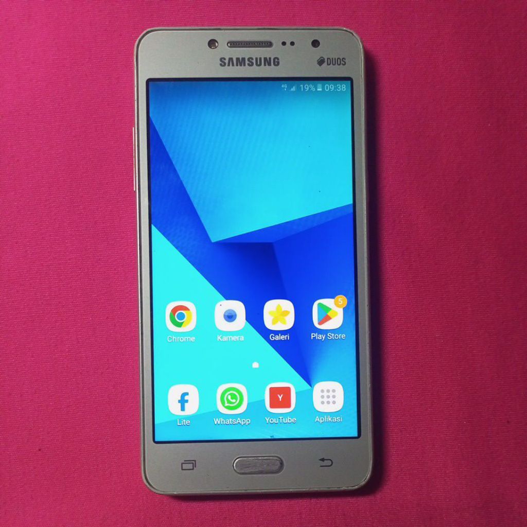 Samsung galaxy J2 prime 4G hp second original silver