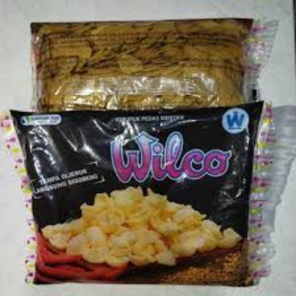 

wilco kerupuk kerang bukur pedas 350 gram
