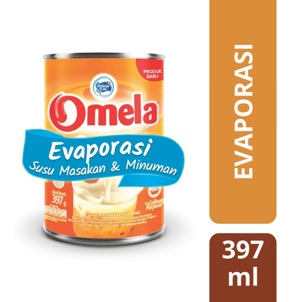 

Omela Susu Evaporasi 397 ml untuk Masakan & Minuman