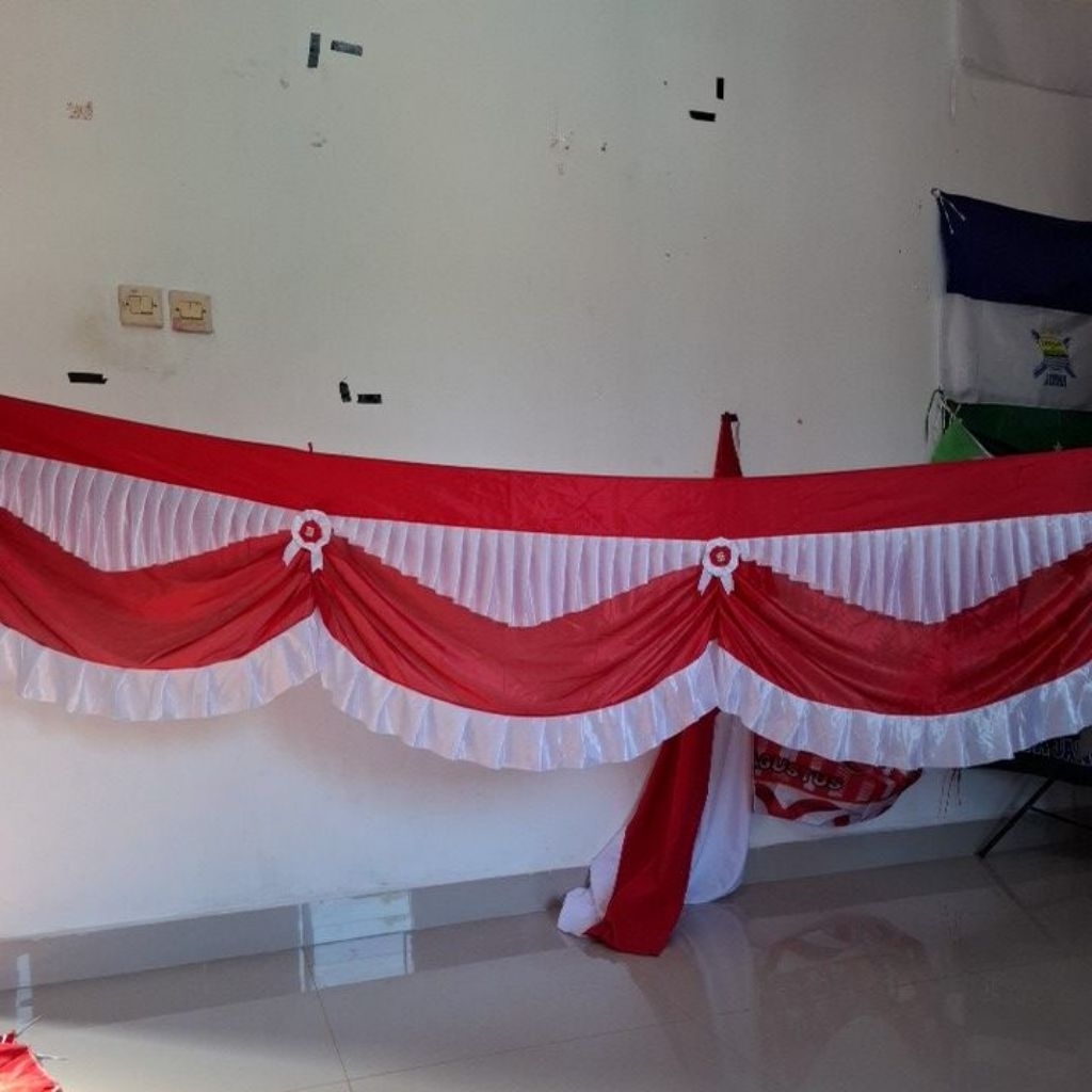 Bendera merah putih background panjang cantik