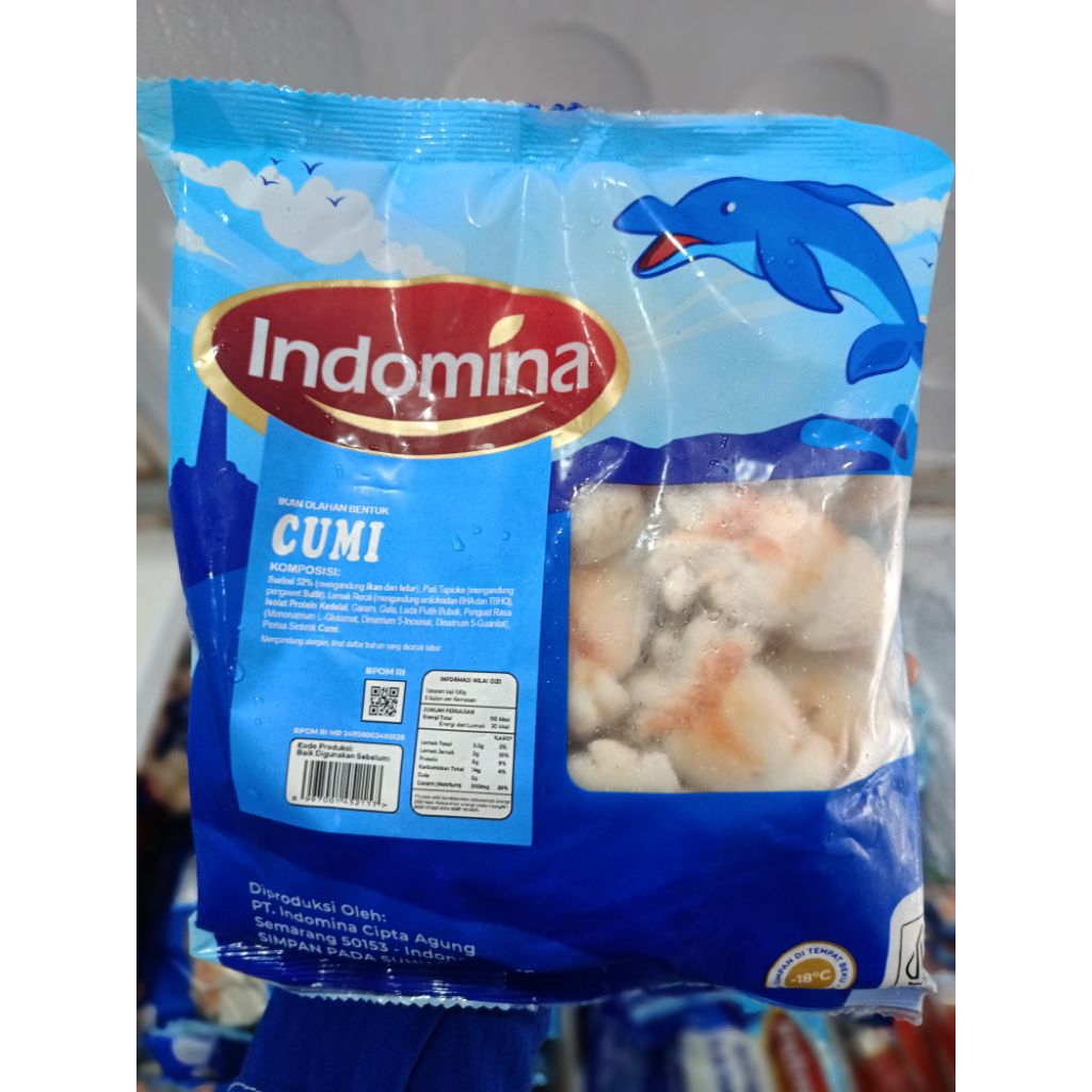 

Indomina bentuk cumi cumi 500gr