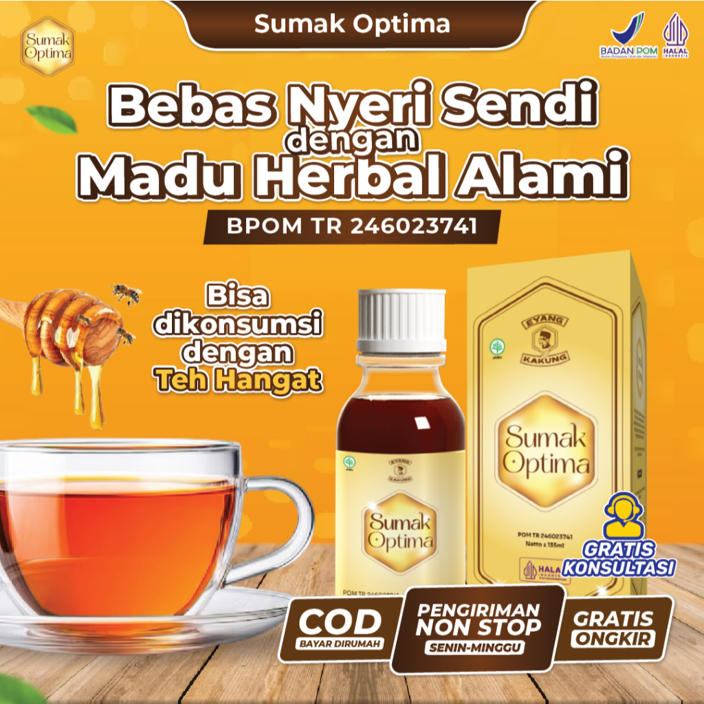 

Sumak Optima Ampuh Cepat Atasi Nyeri Sendi Lutut Kesemutan dan Sakit Pinggang