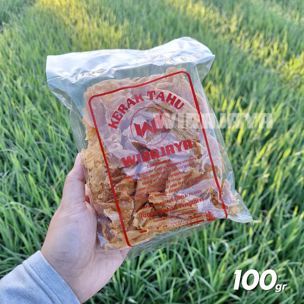 

(100gr) Kerak tahu kacang kedelai kualitas PREMIUM