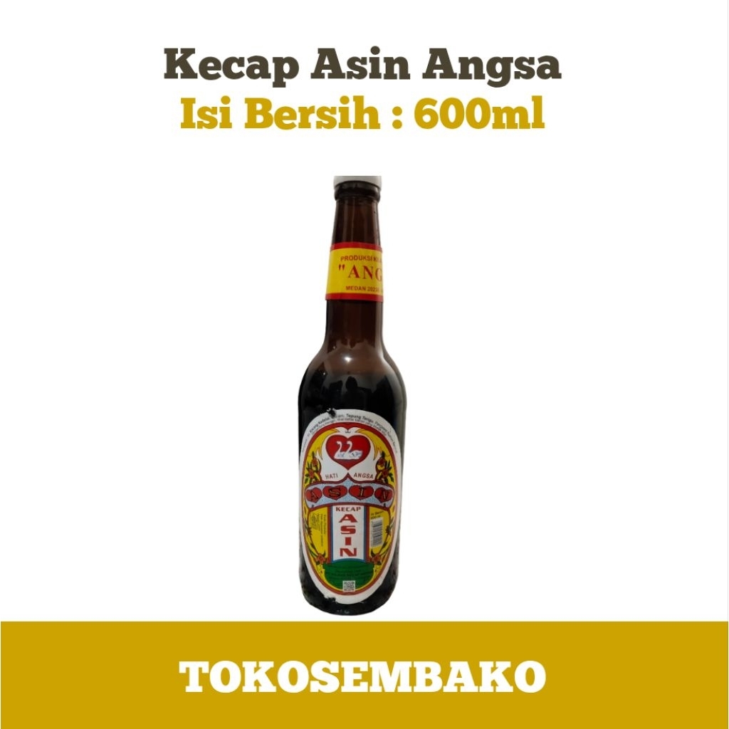 

Kecap Asin Angsa 600ml