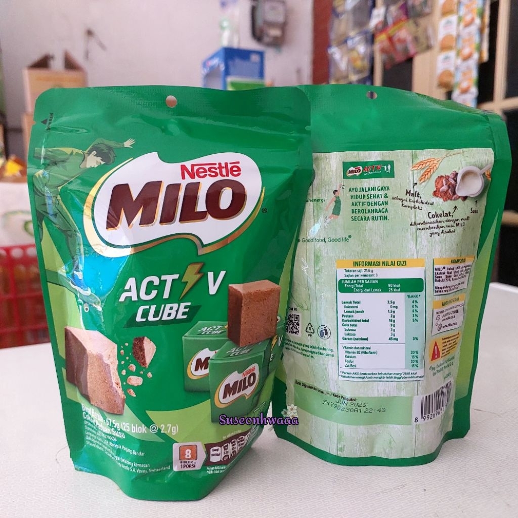 

[READY] Milo Active Cube isi 25
