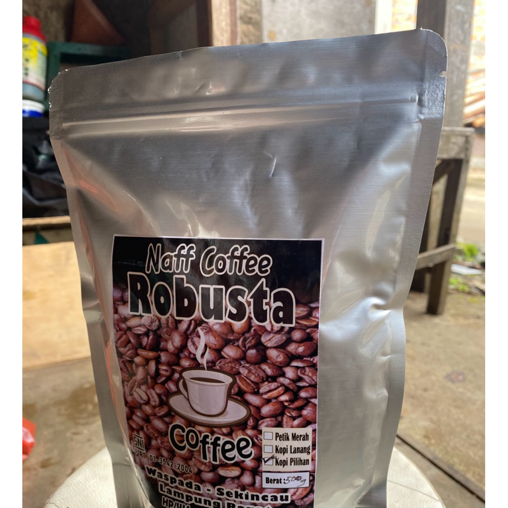 

Kopi Bubuk Robusta 400gr