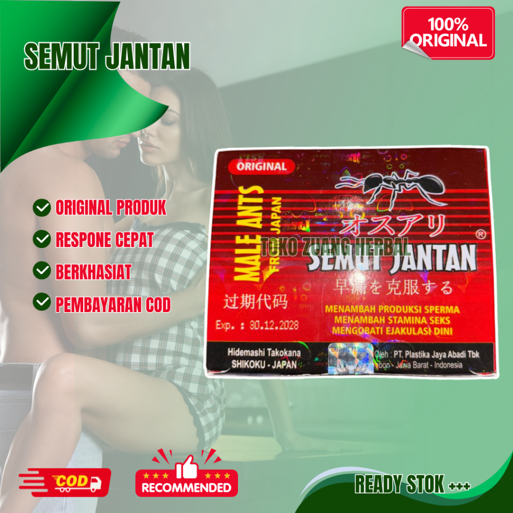 

SEMUT JANTAN KAPSUL (STAMINA PRIA DEWASA)