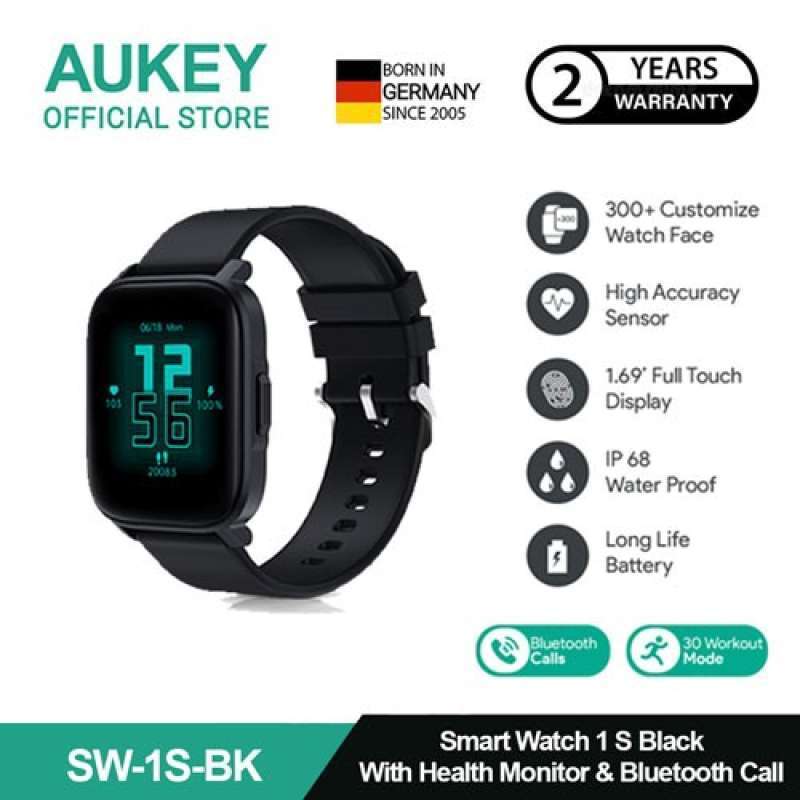 AUKEY SmartWatch 1 S For iPhone or Android