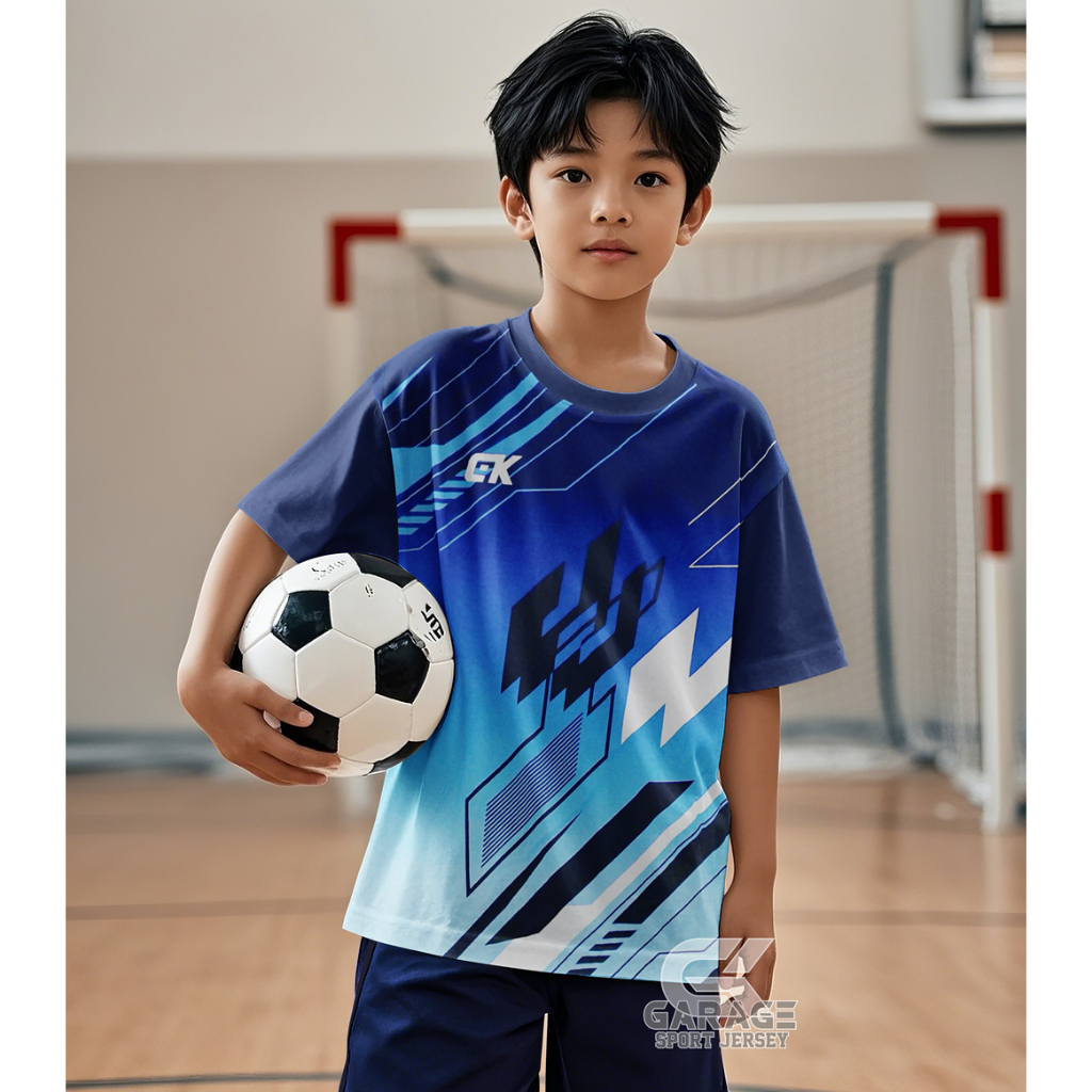 COD Stelan Kaos bola anak/futsal/Training/Jersey Print/kaos Voli/kaos bulutangkis