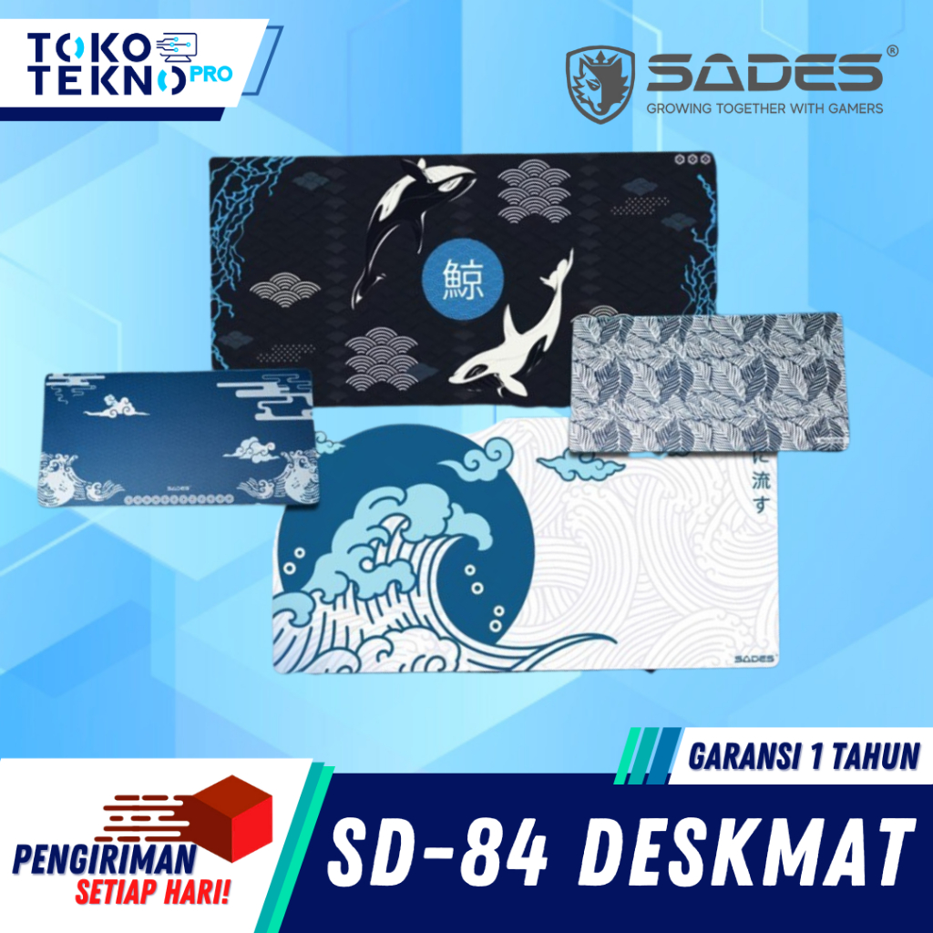 Sades SD84 / SD-84 Kujira / Umi Speed Gaming Deskmat Water Resistant