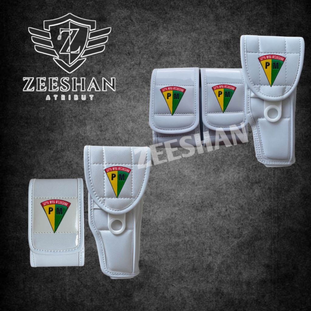 Sarung Pistol Pm Tni Panjang/Sarung Senjata Pm 3/4/holster Pm Panjang/magazen Pm Panjang