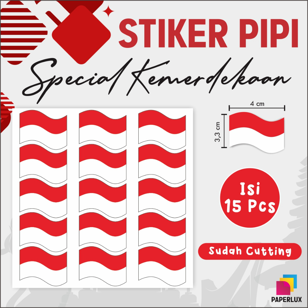 

STIKER PIPI MERAH PUTIH READY MURAH - TEMPELAN PIPI MERAH PUTIH AGUSTUSAN [MERAH PUTIH GELOMBANG]