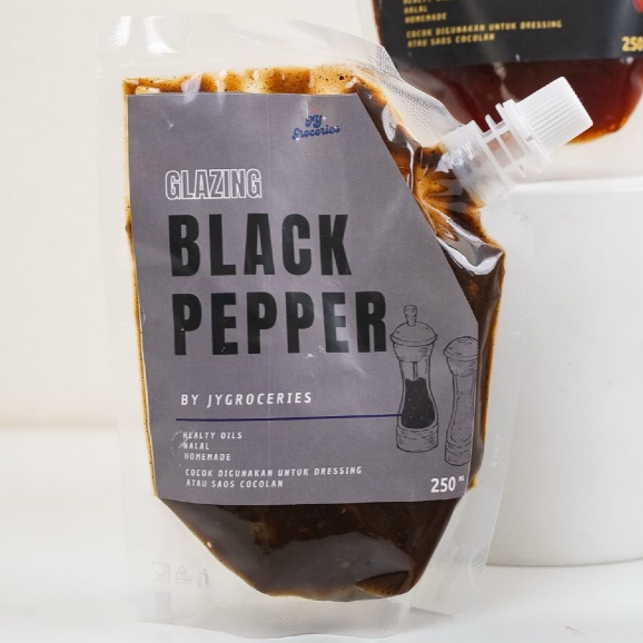 

Saos Saus Glazing Blackpepper Halal Sauce 1KG