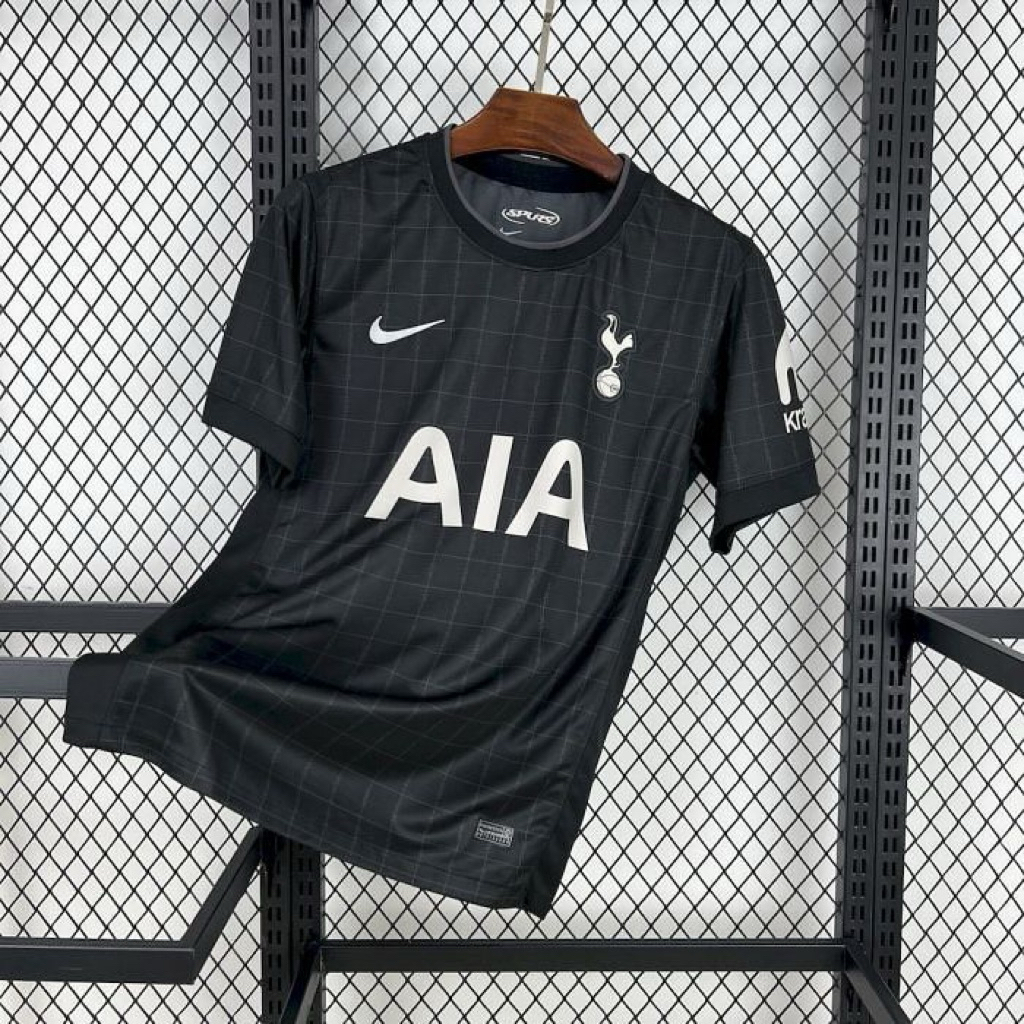 Jersey Bola Player Issue Tottenham Away Hitam New 25/26 All Season Terbaru