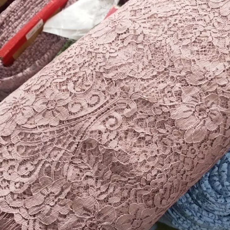 Lace Chantily Brokat Panel Premium Terbaru Supra Fashion