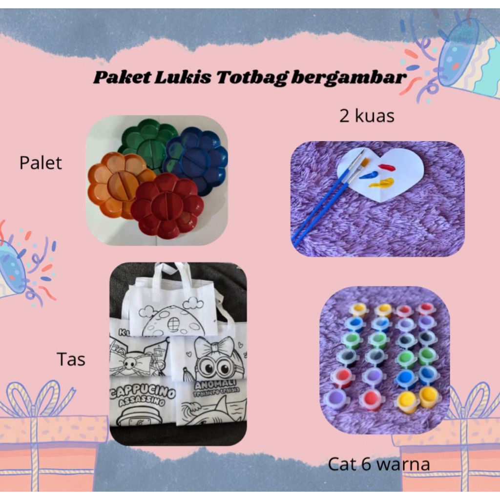 

paket lukis tothbag