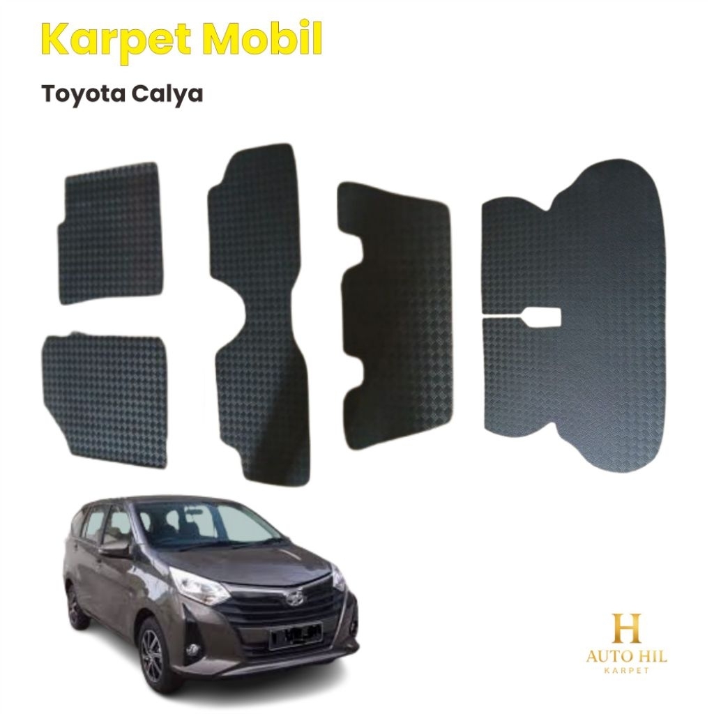 Karpet Karet mobil Toyota Calya / Karpet matras Mobil Toyota Calya