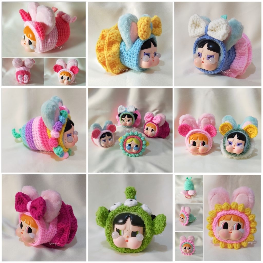 (PO 7hr) (TIDAK ikut boneka) baju Crybaby x Powerpuff girls costume outfit/baju ppg/baju crybaby/baj