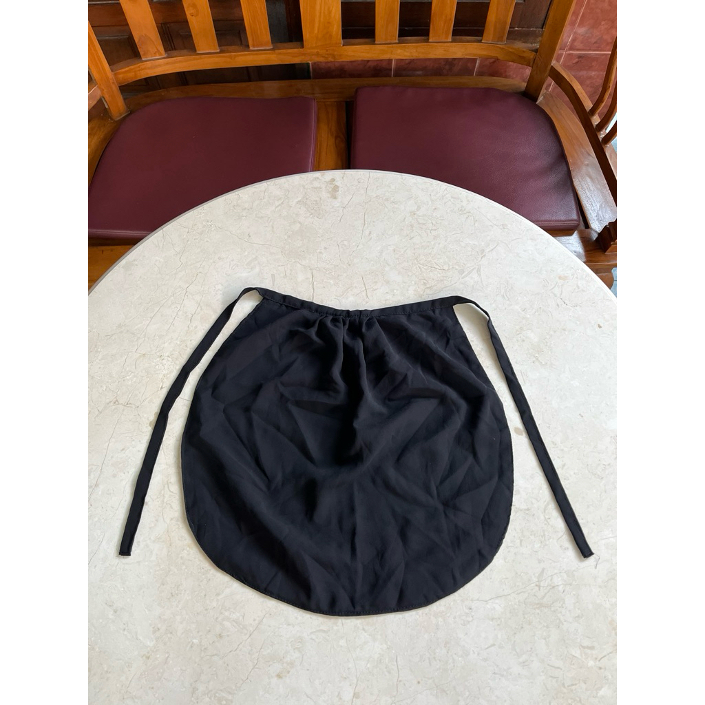 Cadar Niqab Tali Warna Hitam