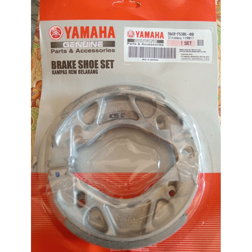 Kampas Rem Belakang Mio