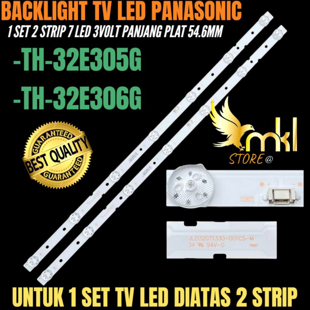 BACKLIGHT TV LED PANASONIC 32 INCH TH-32E306G- TH-32E305G BACKLIGHT TV LED 32 INCH