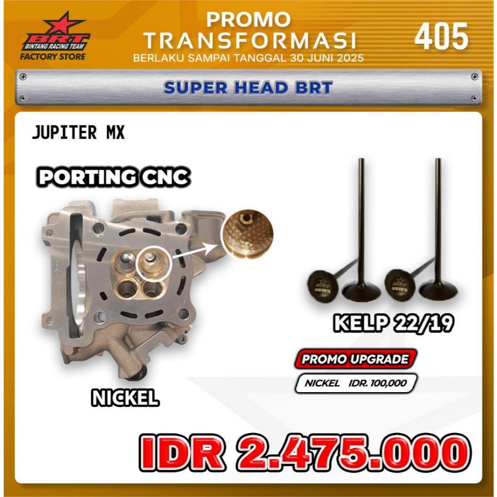 HEAD JUPITER MX BRT // SUPER HEAD JUPITER MX BRT