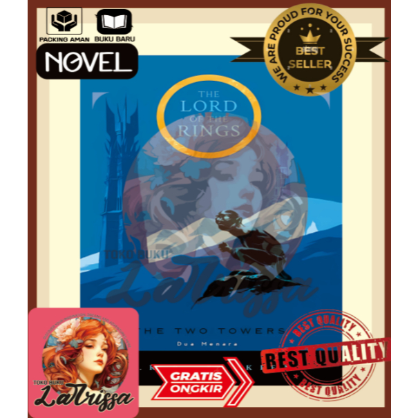 [Indonesia] TK. The Lord of The Rings Series - Dua Menara - The Two Towers - Tolkien