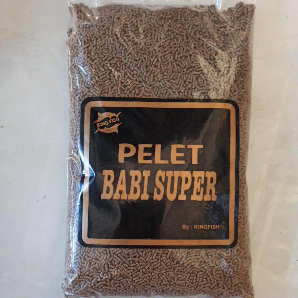 PELET BABI SUPER 1KG (tidak mengandung babi)