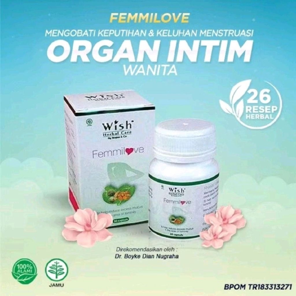 Femmilove Atasi Keputihan - Produk Asli Dr Boyke