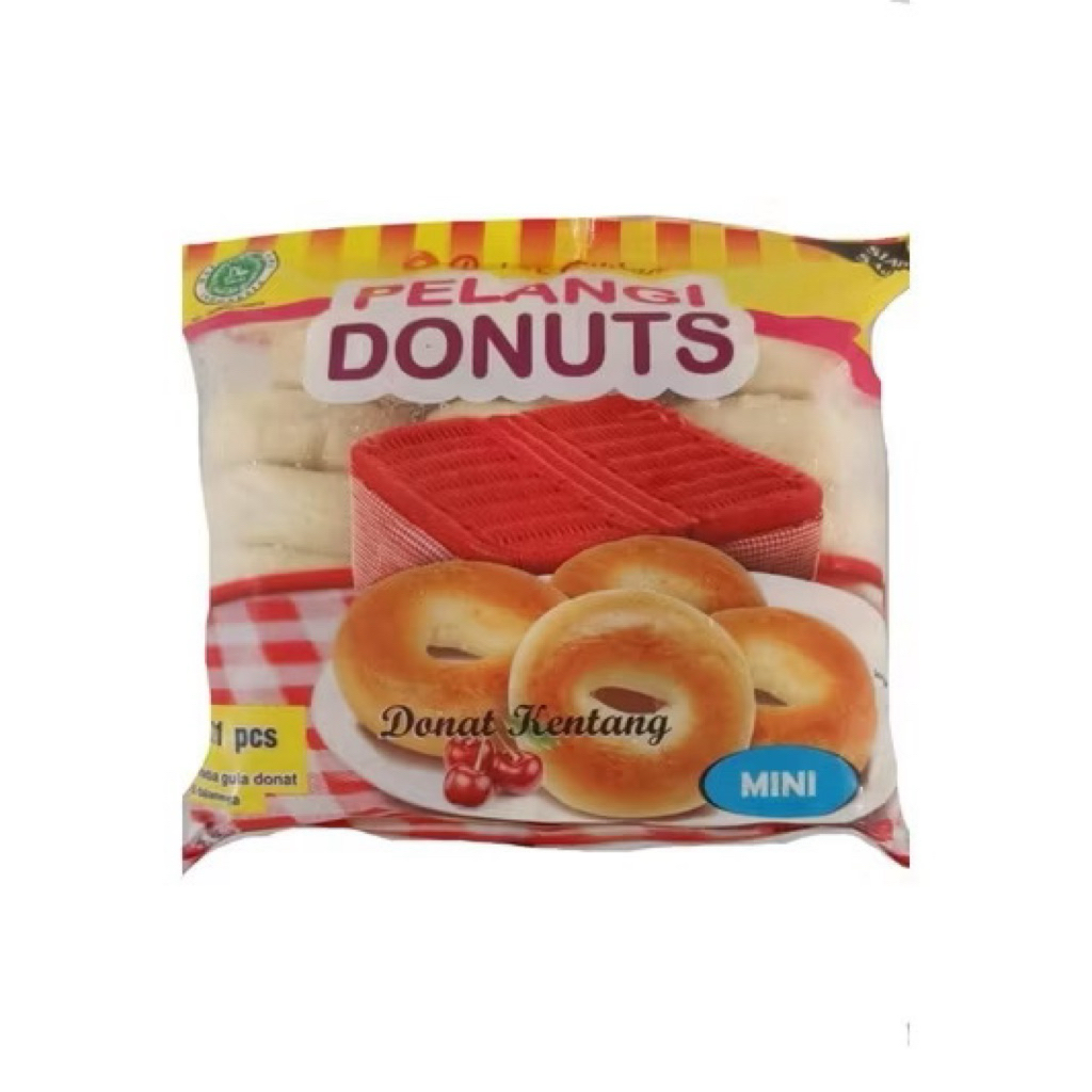 

Donat pelangi mini isi 21