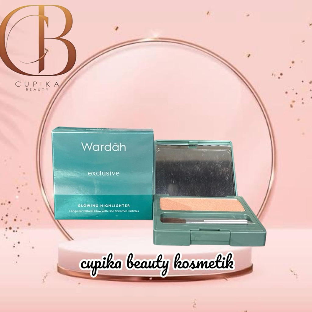 ada grosir [kp,ez] WARDAH EXCLUSIVE GLOWING HIGHLIGHTER 6.5 GR - SHIMERING SKIN