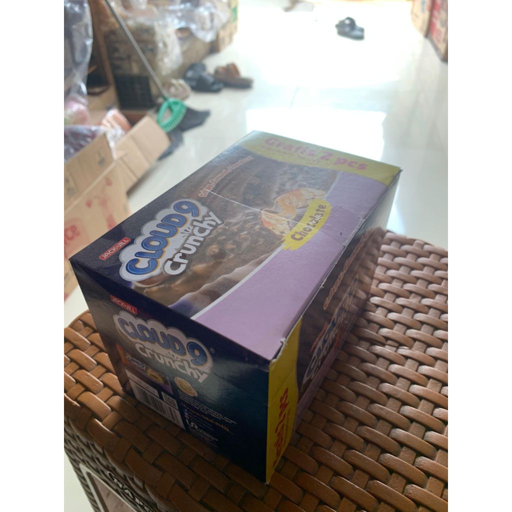 

CLOUD 9 CRUNCHY | CRISPY CARAMEL CHOCOLATE | MAKANAN RINGAN BAR KRISPI BERSALUT COKELAT