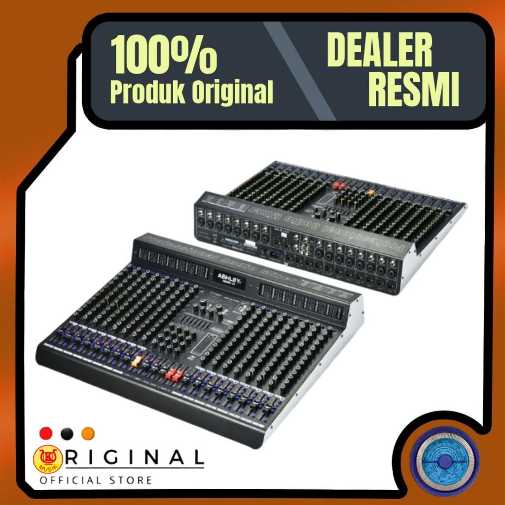Mixer Ashley Hero 16 Channel Original / Mixer Analog 16 Channel Ashley