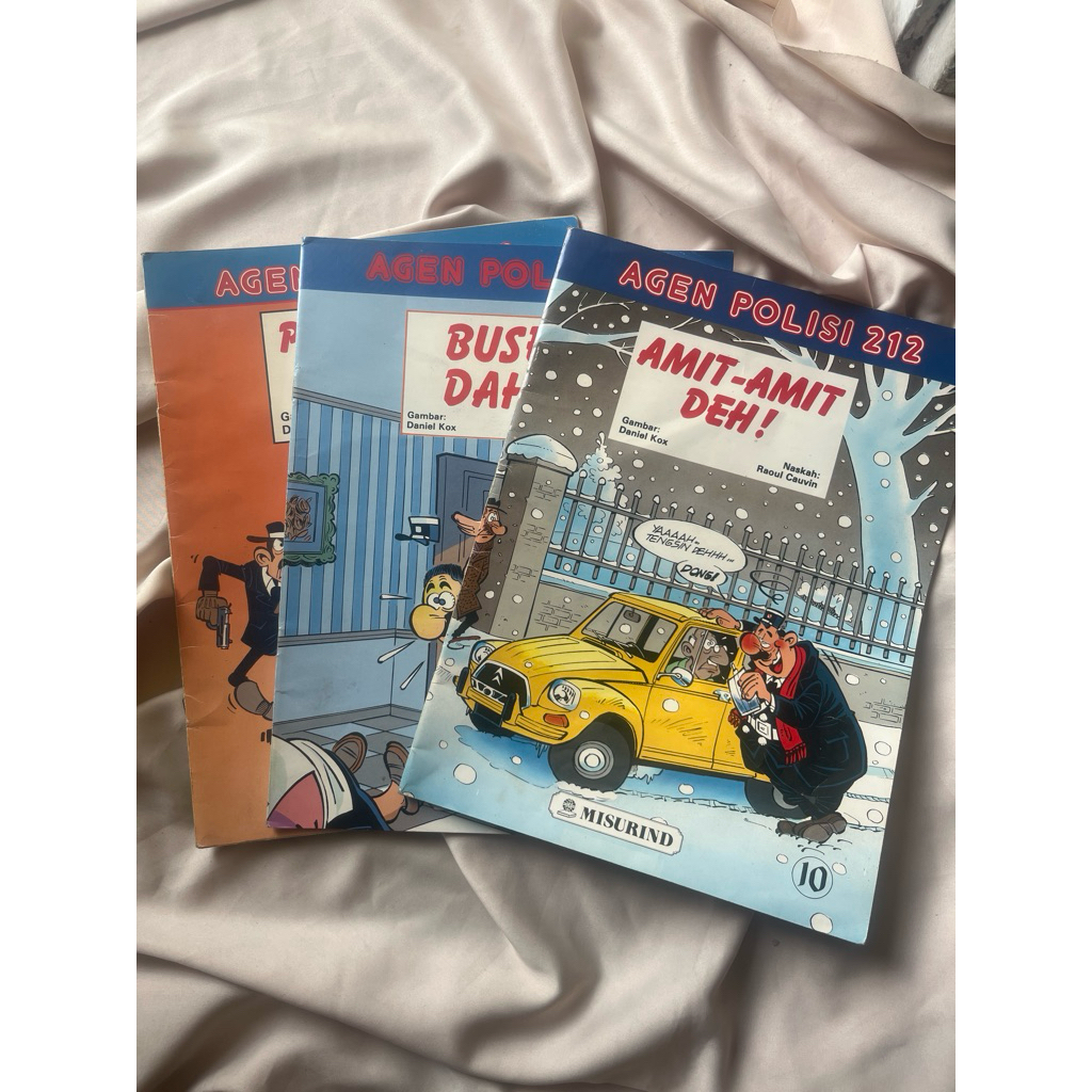 Komik Agen Polisi 212 - Preloved Original